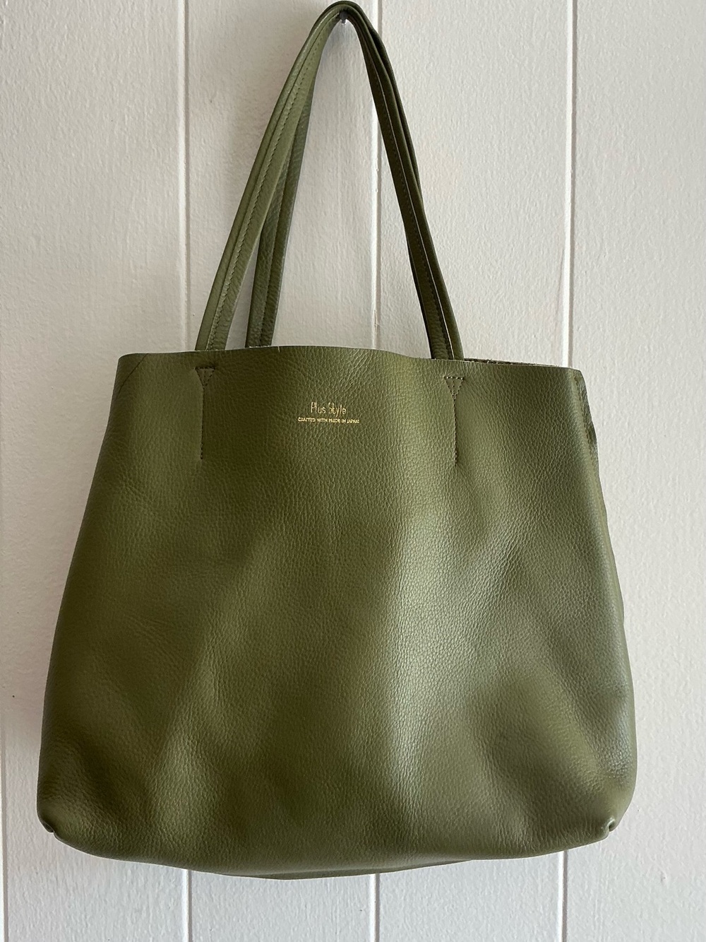 Rare HTF Vintage Olive Green +Style Japan Luggage Association ACE Co. Ltd. Bag